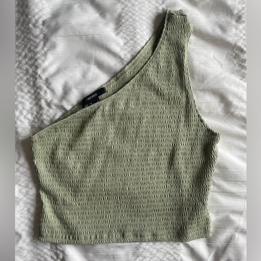 Forever 21 off the shoulder tank